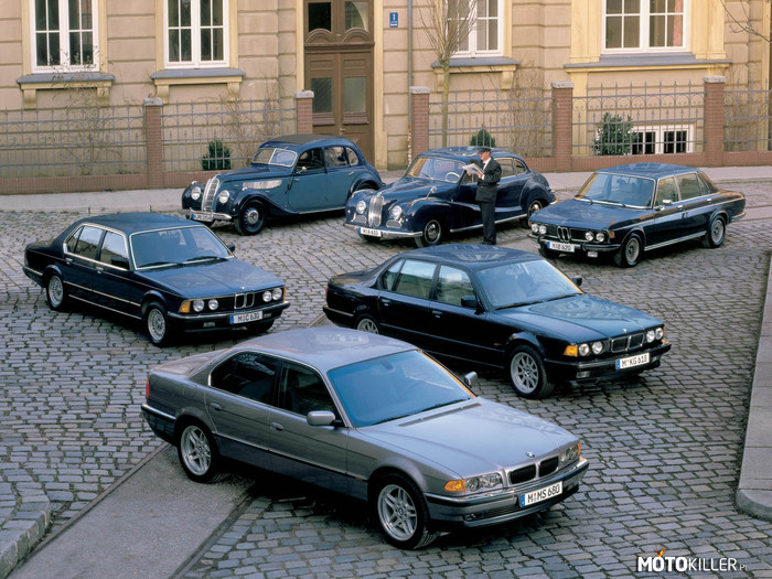 Historia Serii 7 – Historia BMW Serii 7 do modelu E38. 