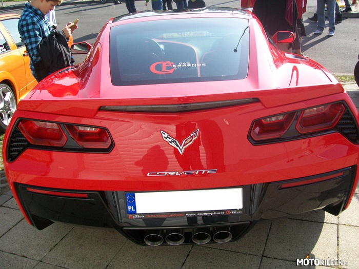 Corvette z 2014r – Pierwsza zarejestrowana w PL, 33 na świecie. 