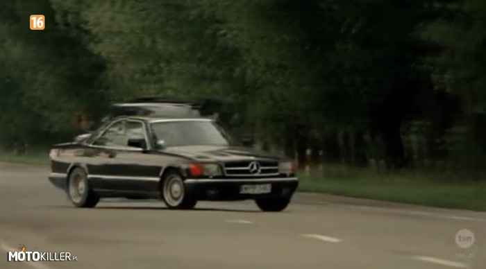 Z serii: auta w polskich filmach i serialach – Mercedes-Benz W126 500 SEC - &quot;Odwróceni&quot;. 