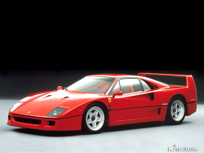 Najfajniejsze samochody z lat 80-tych – Ferrari f40 