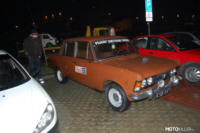 Fiat 125p – Na czarnych tablicach! 