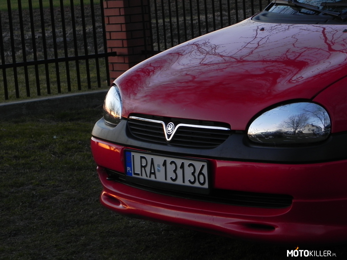 Vauxhall Opel Corsa – Przód w wersji beta. 