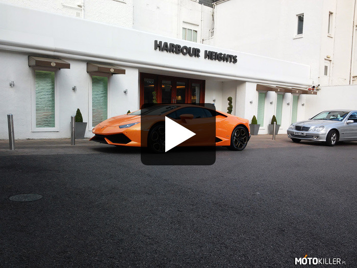 Lamborghini Huracan – Czyli co widzi pracownik angilskiego hotelu. 