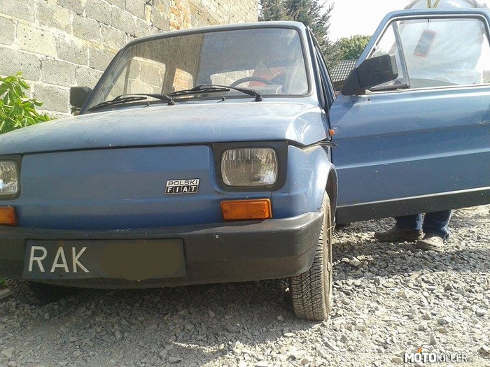 Marzenia się spełniają! – Moje pierwsze wymarzone autko 
Fiat 126p FL &quot;RAK&quot; z 88r w takim kolorze jakim chciałem. 