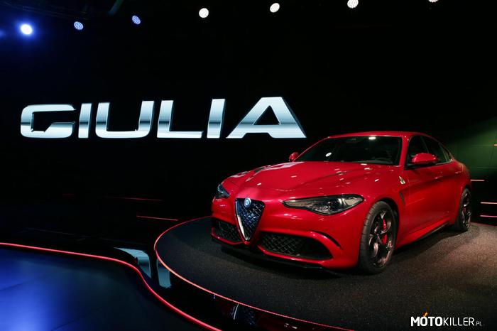 Właśnie trwa oficjalna premiera! - Alfa Romeo Giulia –  