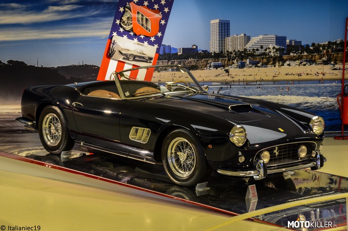 Ponad 10 mln $ na kołach – Za tyle został sprzedany Ferrari 250 GT SWB California Spider z 1961 roku na aukcji Villa Erba. 