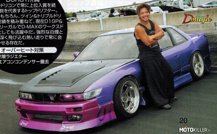 Naoki Nakamura – Legendarny Naoki Nakamura zanim jeszcze PinkStyle i Team Burst zostały założone. A i fajne spodnie ma. 