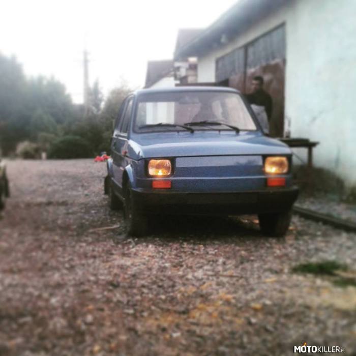 Fiat 126p  1988 &#039;&#039;Rak&quot; – Maluszek nadal czeka na zrobienie poduchy, po za tym zostało go tylko zarejestrować i będzie można śmigać.  Do zobaczyska na zlotach. 