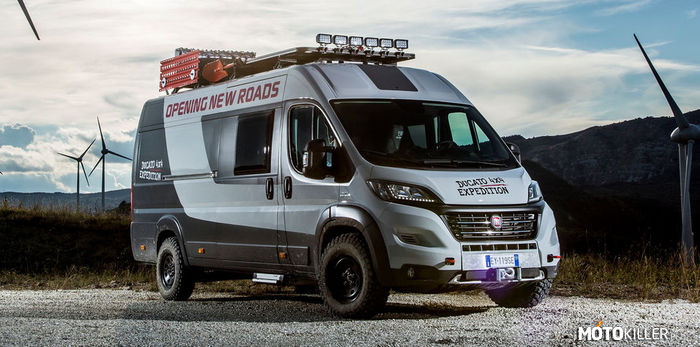 Koncept: Fiat Ducato 4×4 Expedition –  