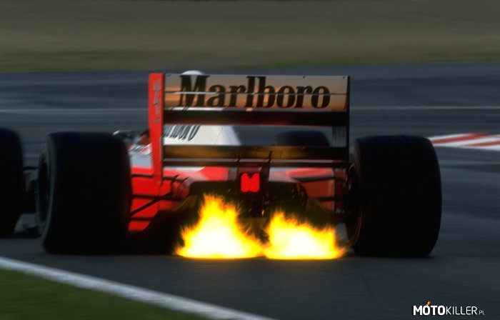 Ogień na tłoki... – McLaren F1 (Ayrton Senna) 