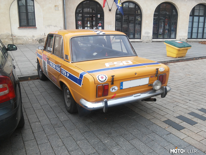Fiat 125p Monte Carlo – Spotkany pod Pałacem Wilanowskim. 

Wstawiałem to zdjęcie do galerii razem z przodem ale coś widocznie się stało bo tylko jedno zdjęcie zostało zapisane. 