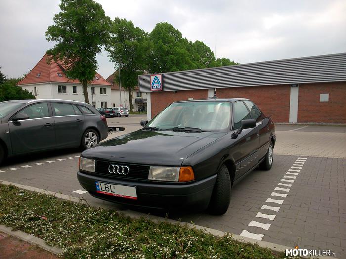 Audi 80 B3 1.8S 1991 – Moje autko w Niemczech, prawie 1300 km bez najmniejszego problemu :) 