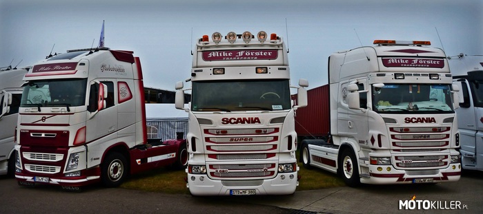 Volvo Fh &amp; Scania S-u-p-e-r R620 V8 &amp; Scania S-u-p-e-r R500 V8 –  