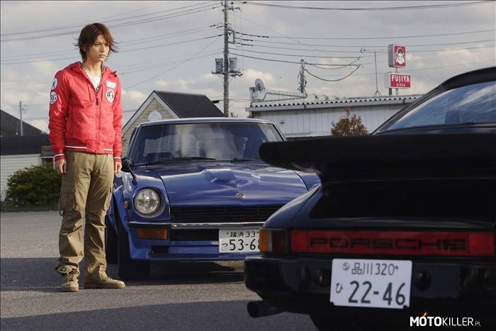 Wangan Midnight – Akio Asakura przy Devil Z, oraz Porsche Black Bird&#039;a. 