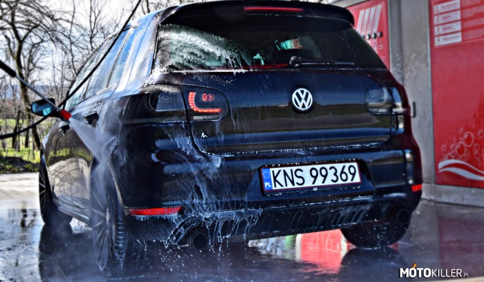 MKVI GTI – Moje GTi na myjni. Samochód musi być czysty! 