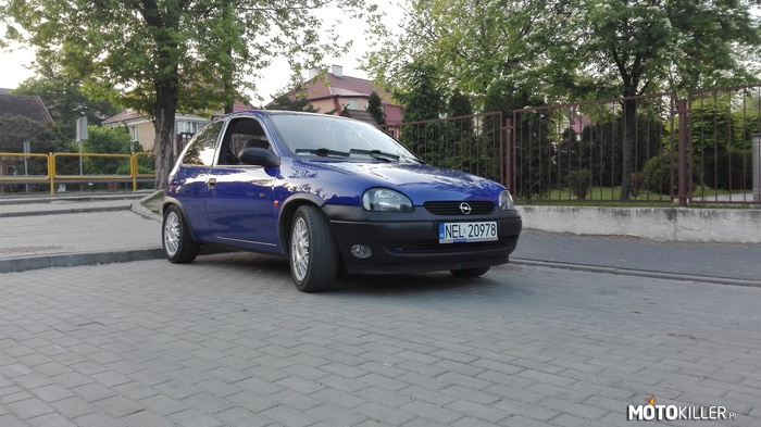 Opel Corsa B – Moje drugie autko, podoba się? Ktoś ma jeszcze jakiś pomysł co do niego? 