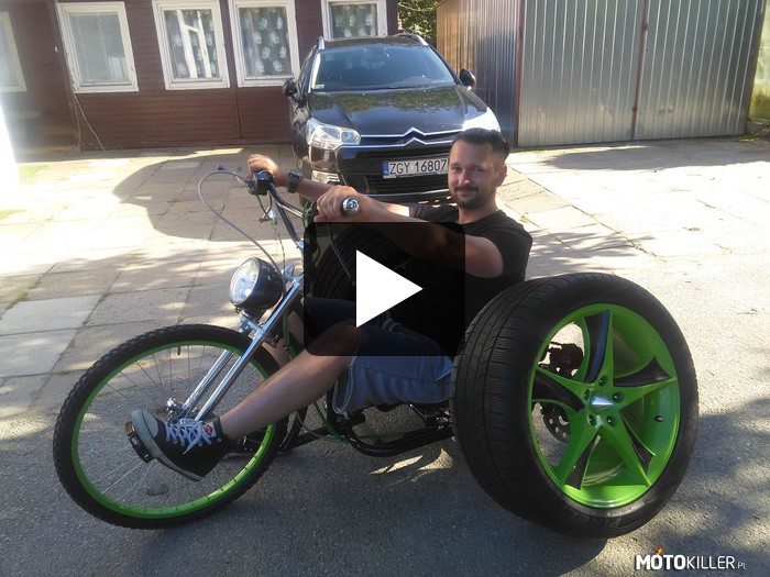 Stanced Trike from Poland – #rowerek #Stanced #Trike #made_in_poland #bike #trajka #trójkołowiec 