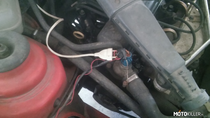 Zawód mechanik – Manualny włącznik wentylatora ford fiesta. 