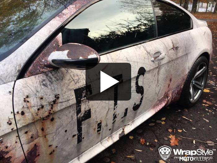 BMW M6 Walking Dead Rusty design –  