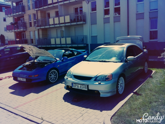 Toyota MR2 &amp; Civic EM2 – Dwie miłości na 1 zdjęciu 