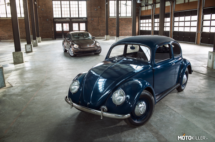 Volkswagen Beetle 1949 oraz Volkswagen Beetle 2014 –  