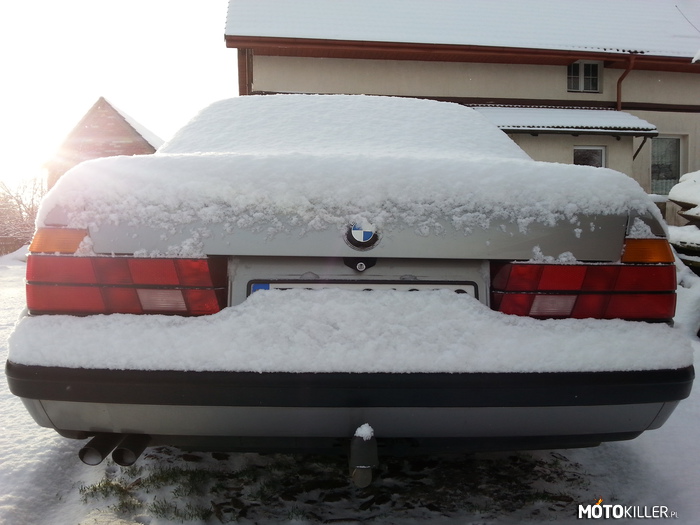 BMW E32 – Zimowo 