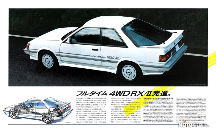 Subaru Leone 4WD RX-II z 1986 roku –  