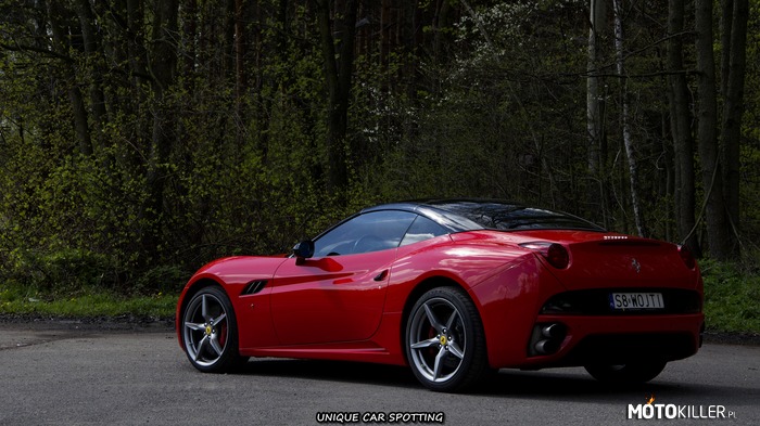 Ferrari California – Jedna z wielu fotek, która została wykonana na sesji 