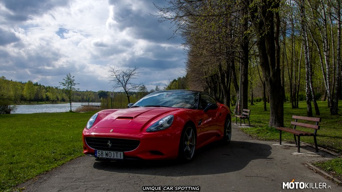 Ferrari California – Jedna z wielu fotek, która została wykonana na sesji 