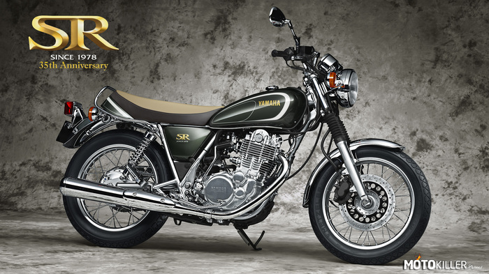 Yamaha SR400 z rocznika 2013 – Motocykl typu &quot;ideału nie da się poprawić&quot; 