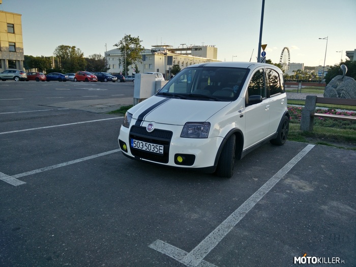 Fiat Panda 100HP – Napotkana w Gdyni. 
