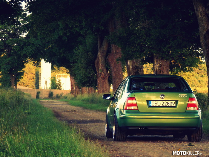 VW Bora – W bardzo rzadkim kolorze cosmic green 