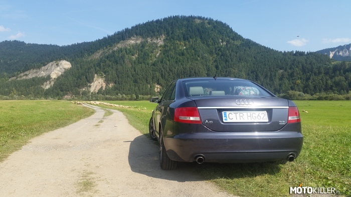 Dawno temu, po stronie słowackiej. Audi A6 C6 3.2fsi – Audi A6 C6 3.2fsi V6 