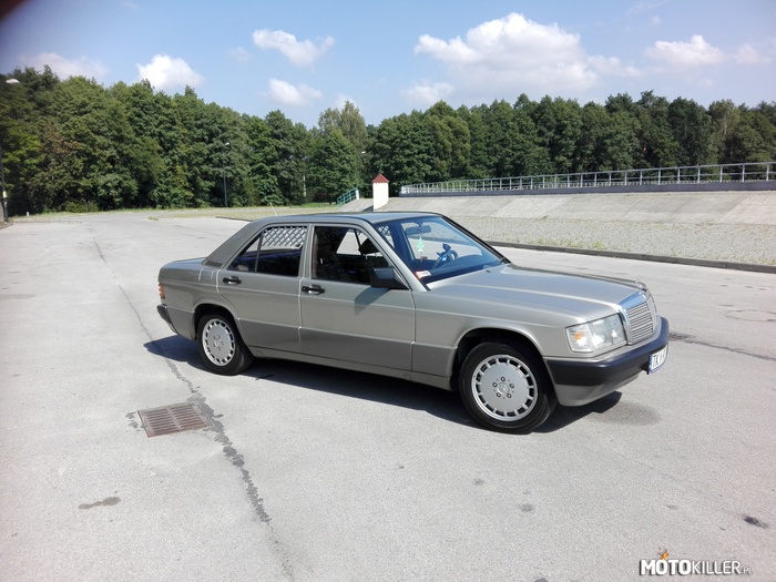Baby-Benz – Moja 190-ka z 1991 roku. 
