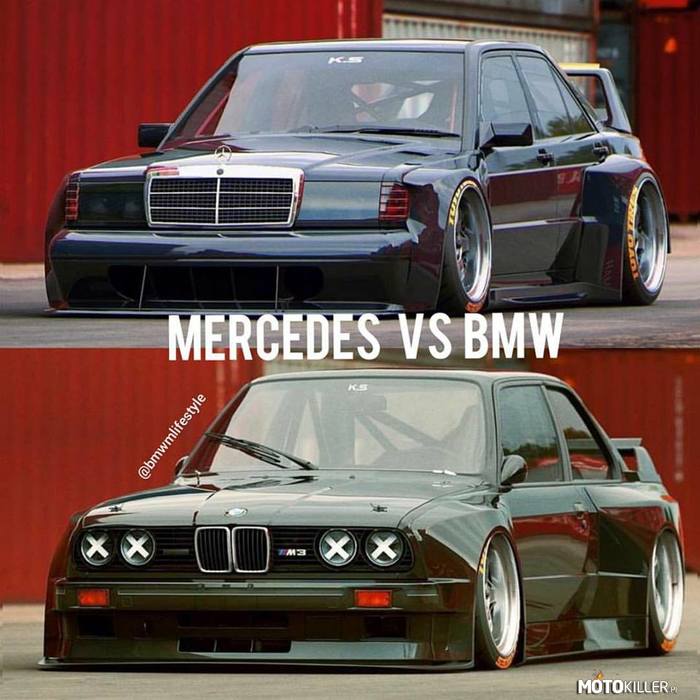 BMW vs MERCEDES –  