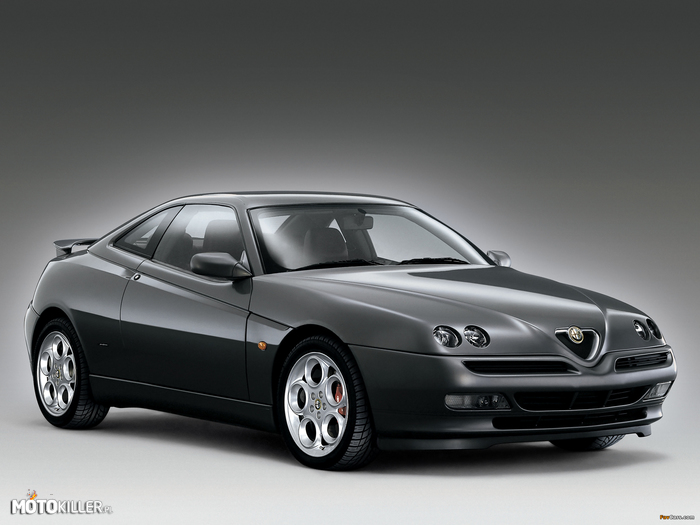 Nieograniczony garaż marzeń cz.11 Alfa Romeo GTV – W części 11 motoryzacyjnego marzycielstwa prezentuję auto, które zaczyna nabierać wartości po okresie znacznego spadku, czyli Alfa Romeo GTV.
Auto w sprzedaży od 1995 do 2005 roku. Projekt wspólny studia Pinifarina i Waltera de Silvy.
Alfa Romeo GTV to najprawdopodobniej najbardziej szalony pomysł starej kadry Alfa Romeo, na który się zgodził zarząd Fiata. Niska, szeroka, z progami grubszymi niż w niejednym wanie, silniki od 1.8 do 3,2 v6. To nie jest eleganckie gran turismo do podróżowania, to ostre coupe bez ściemy, na tylnej kanapie można posadzić co najwyżej średniego pieska, a w bagażniku z 4 niezbyt duże plecaki. 
I przez te wszystkie rzeczy Alfa Romeo GTV jest taka fajna i ląduje na liście. 