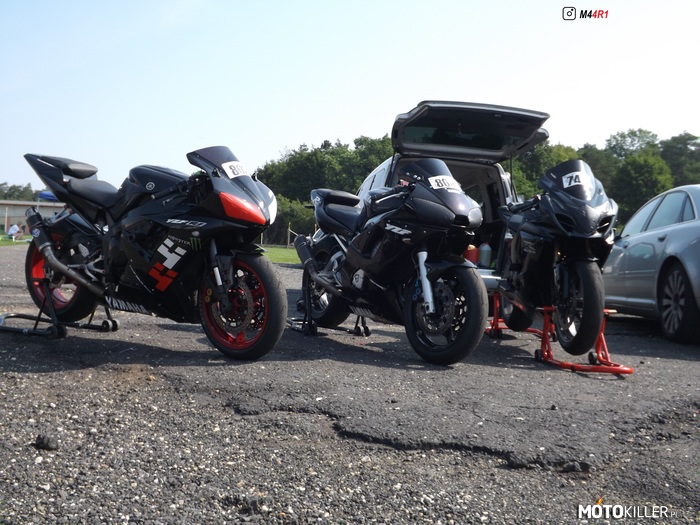 Motocyklowa zajawka – Na zdjęciu Yamaha R1,R6 i GSXR 1000 L0 