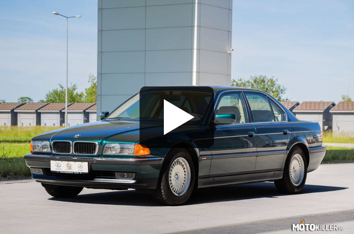 BMW E38 z roku 1997 za 390 000 złotych. Pomyłka? A skądże znowu! –  