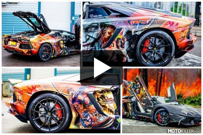 Fantazyjne malowanie i oklejanie pojazdów –  