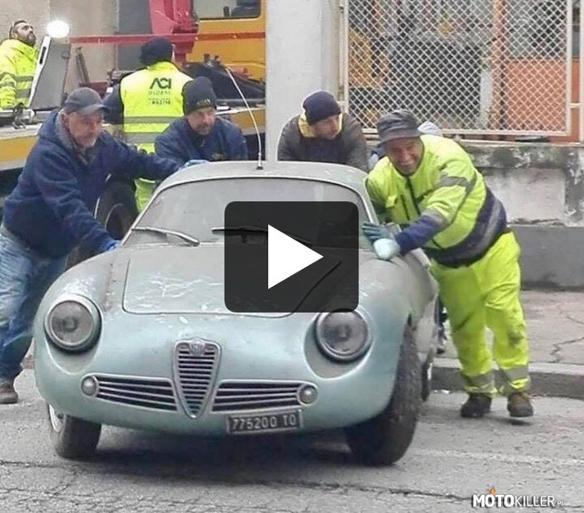 Alfa Romeo Giulietta Sprint Zagato, która przeleżała w piwnicy 35 lat –  