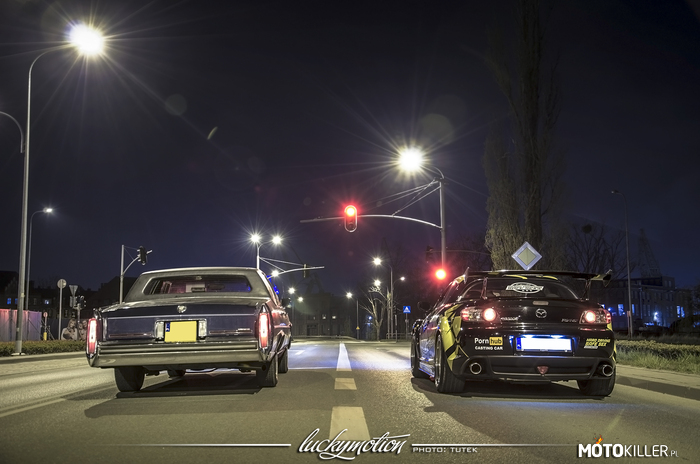 Cadillac Brougham + Mazda RX-8 –  