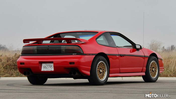 1988 Pontiac Fiero GT –  