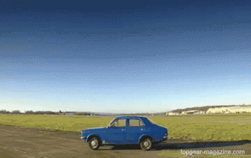 Tak kończą niektóre auta w Top Gear – Morris Marina 