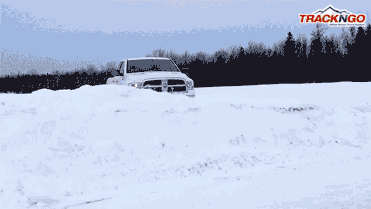 Śnieg spadł to możemy jeździć – Dodge Ram 