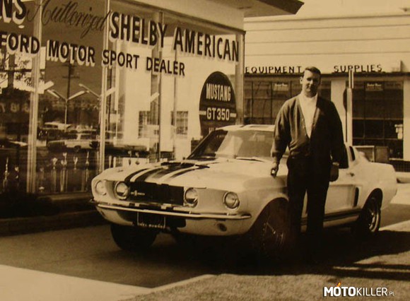 Wynalazca i jego potwór – Carol Shelby i jego Mustang GT350. Niech moc będzie z tym panem! 