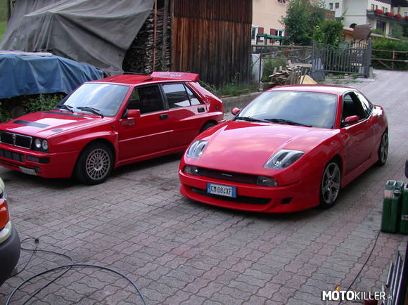 Lancia Delta Integrale vs Fiat Coupe 20v Turbo – No to jak panowie (i panie)? :D Które lepsze? Odp w komentarzach. Bo jak dla mnie to dwa najlepsze wózki i wymieniam je jednym tchem razem z Lambo i Ferrari 
