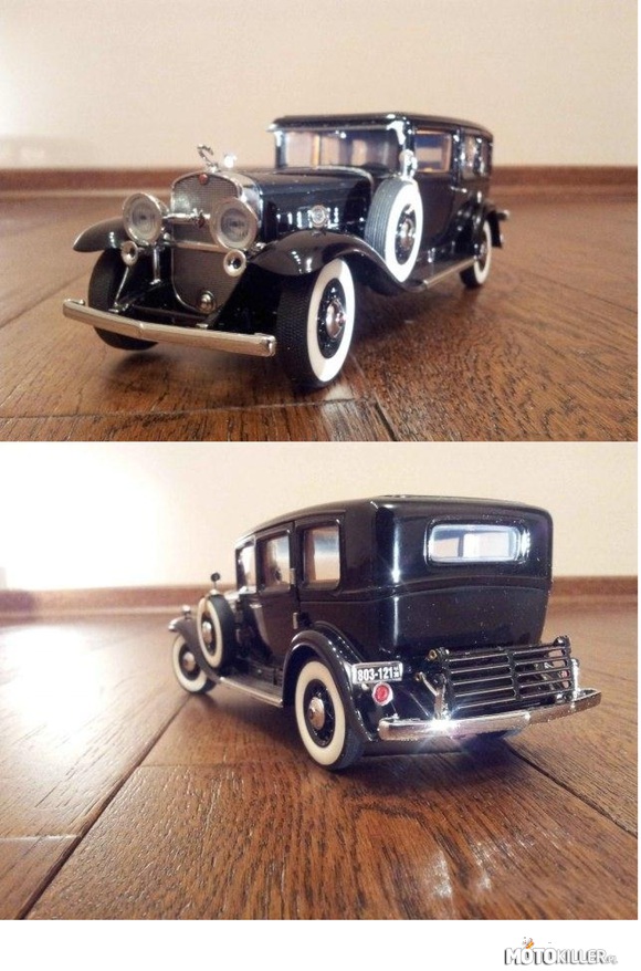 Opancerzony Cadillac 1930 Ala Capone – perfekcyjnie odwzorowany 