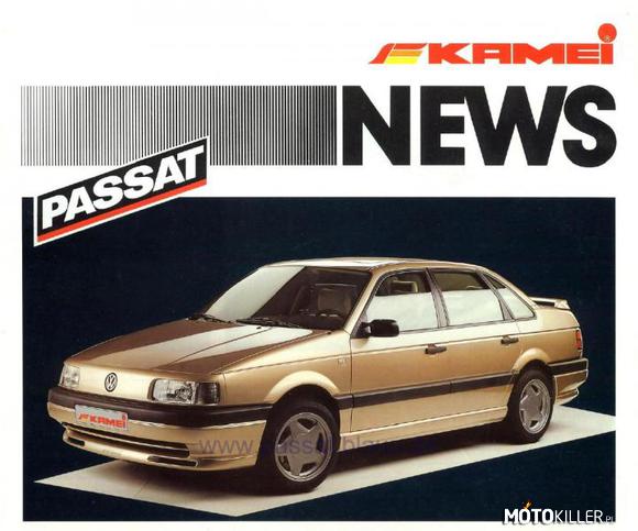 VW Passat KONKURS – Historia Passata B3 [35i]
Passat o oznaczeniu modelowym B3 i wewnętrznym 35i został zaprezentowany na salonie motoryzacyjnym w Genewie w marcu 1987 roku, jako model produkcyjny na rok 1988. Do produkcji od razu zostały wdrożone obie wersje nadwozia – sedan i kombi (Variant), które zjeżdżały z taśm produkcyjnych w fabrykach Volkswagena w Wolfsburgu oraz Emden.

Silniki oferowane w Passacie B3
W odróżnieniu od poprzedniej wersji B2, Volkswagen wprowadził w modelu B3 silniki usytuowane poprzecznie. Nowy passat na swoje czasy był sztandarową limuzyną Volkswagena, w przeciągu 6 lat produkcyjnych zarówno silniki jak i wyposażenie passata odpowiednio ewaluowały. W pierwszej kolejności passat otrzymał silnik gaźnikowy 1.6 o mocy 75 KM (EZ, ABN), silnik z wtryskiem jednopunktowym 1.8 o mocy 90 KM (RP) oraz z wielopunktowym 1.8 o mocy 112 KM (PB). Wkrótce pojawiła się wersja z 16 zaworowym silnikiem 1.8 o mocy 136 KM (KR).

Fani silników wysokoprężnych również znaleźli w 1988 roku coś dla siebie. Passat był też oferowany z niezniszczalnym silnikiem diesla 1.6 wyposażonym w turbosprężarkę i osiągającym moc 80 KM (RA, SB). W następnych latach pojawiły się silniki diesla o pojemności 1.9 bez turbosprężarki legitymujący się zawrotną mocą 68 KM (1Y).

Dla fanów mocnych wrażeń Volkswagen przewidział passata z silnikiem 1.8 (PG) wyposażonego w kompresor G60 (Roots) oferowanego z napędem na cztery koła, realizowanym za pomocą sprzęgła lepkościowego. Volkswagen nazwał ten typ napędu „Syncro”. Silnik z kompresorem legitymował się mocą wynoszącą 160 KM.

Lata dziewięćdziesiąte zaowocowały wprowadzeniem nowych silników do produkcji, były to wersje 1.8 o mocy 75KM (AAM) oraz 1.8 o mocy 107KM (PF), zastąpiły one wysłużone już jednostki oferowane na początku produkcji. Pierwszym dwu litrowym silnikiem w passacie był silnik 2.0 o mocy 115 KM (2E), który zastąpił silnik 1.8 112 KM (PB), zaś odmianę 16 zaworową silnika 1.8 (KR) zastąpiono również 2.0 o tej samej mocy znamionowej wynoszącej 136 KM (9A). Zmiany dotknęły również najsłabszą benzynową jednostkę oferowaną w passacie, passata można było zakupić z silnikiem 1.6 o mocy 72 KM (RF, 1F).

Najpopularniejszy silnik 1.8 z wtryskiem jednopunktowym (RP) także doczekał się modernizacji i do końca produkcji modelu B3, a później z powodzeniem w modelu B4 silnik 1.8 o oznaczeniu ABS napędzał niejednego passata. Pojawiła się również odmiana silnika wysokoprężnego z turbosprężarką o pojemności 1.9 i mocy 75 KM (AAZ).

Pod koniec 1990 roku, fani wysilonego kompresorem silnika 1.8 (PG) zostali wystawieni na próbę, gdyż Volkswagen upchnął pod maskę i wprowadził do seryjnej produkcji silnik 6 cylindrowy. Nie był to jednak zwykły silnik 6cio cylindrowy. Charakteryzował się pojemnością 2.8, a cylindry umieszczone były pod kątem 15 stopni, nie był to zatem silnik rzędowy ani silnik widlasty, stąd Volkswagen nadał mu nazwę VR6, jako połączenie oznaczeń tych dwóch typów silnika.

Na specjalne życzenie sekcja sportowa Volkswagena pod nazwą Volkswagen Motorsport przygotowała specjalną wersję silnika 1.8 G60 wyposażoną w 16 zaworów (PG posiadał 8 zaworów), która osiągała moc 210KM, silnik ten jest silnikiem unikatowym. Passat był oferowany z 5cio biegową przekładnią, a w modelach z benzynowym silnikiem 75 konnym była montowana skrzynia 4ro biegowa. W modelach 2.0 i 2.8 występowała również 4ro biegowa skrzynia automatyczna

Wersje wyposażenia
Zmiany w passacie nie objęły tylko i wyłącznie silników. Poza różnymi wersjami wyposażeniowymi, które to charakteryzowały się właściwymi dla siebie cechami, Volkswagen wprowadził w miarę upływu lat parę modyfikacji stosowanych rozwiązań, jak również wzbogacił listę wyposażenia dodatkowego. W niektórych przypadkach możliwe do wykupienia opcje przerastały epokę, w której passat był produkowany.

Z wyposażenia, które było oferowane w passacie B3 należy wymienić wspomaganie kierownicy, centralny zamek, klimatyzację (manualną oraz automatyczną Climatronic, niektóre modele zamawiane były z nawiewem typu Thermotronic), elektrycznie regulowane i podgrzewane lusterka zewnętrzne, elektrycznie otwierane szyby z przodu i z tyłu (Volkswagen zastąpił pierwotne sterowanie w panelu kierowcy, sterowaniem elektrycznymi szybami przyciskami umieszczonymi w rączkach drzwi przednich w późniejszych latach produkcji), szyberdach, podgrzewane fotele, regulowane oparcia kanapy tylnej, oraz regulowane siedzisko kanapy tylnej, regulowane fotele przednie i kierownica, materiałowe, welurowe i skórzane tapicerki, układ ABS, a w końcowym roku produkcji również poduszki powietrzne dla kierowcy i pasażera.

Nowością na rynku było wprowadzenie opcjonalnego pneumatycznego (automatycznie regulowanego) tylnego zawieszenia dostępnego dla nadwozia kombi. Pełna lista wyposażenia standardowego i opcjonalnego zawarta jest w rozdziale dotyczącym wyposażenia oraz w wątku na forum, w którym wymienione są rzadko spotykane opcje wyposażeniowe.

Passat oferowany był w podstawowych wersjach wyposażeniowych CL, GL oraz GT, dodatkowo Volkswagen wprowadził standardową wersję wyposażeniową dostępną w passatach z silnikiem VR6. Produkowane były również edycje specjalne passata, w 1992 roku Volkswagen zaproponował edycję Arriva, GT Edition One (nazywaną także Wolfsburg Edition) oraz Special. W marcu ostatniego roku produkcji modelu B3 – 1993 Volkswagen zaproponował edycję specjalną Trend. Także pod koniec produkcji passatem B3 zainteresowała się niemiecka firma tuningowa ABT, która wprowadziła na rynek specjalną ofertę zmieniającą stylistykę passata. więcej na stronie http://www.vw-passat.pl/portal/passat-b3-b4 