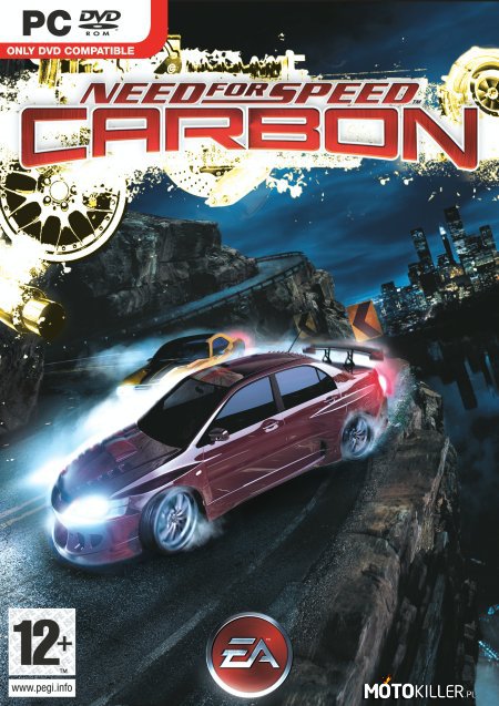 NFS Carbon – Czyli (moim zdaniem) najlepsza gra wyścigowa w historii!! Przeszedłem ją 5 razy w tym 2 razy kierownicą. Polecam! 