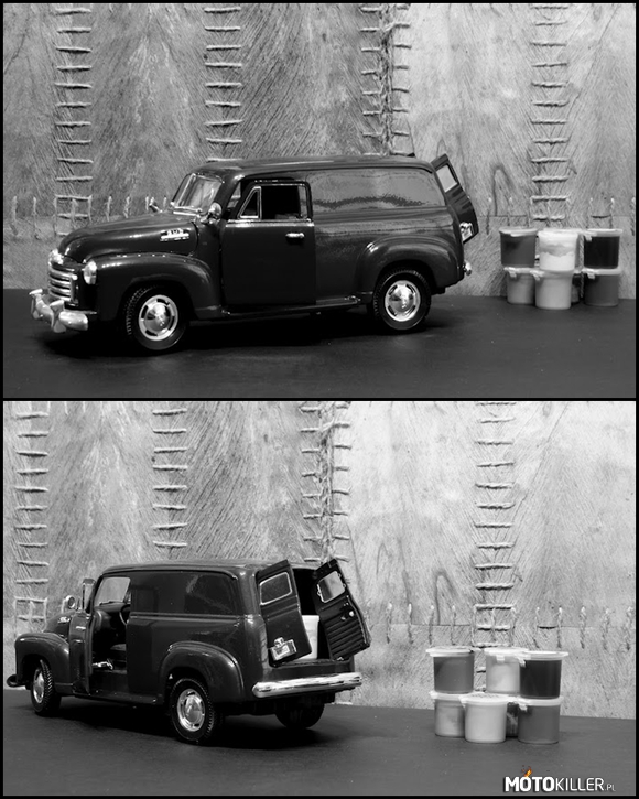 Model jak prawdziwy cz. 12 – GMC Panel Truck 1950 w skali 1:18
Modele też mogą wyglądać jak prawdziwe samochody 